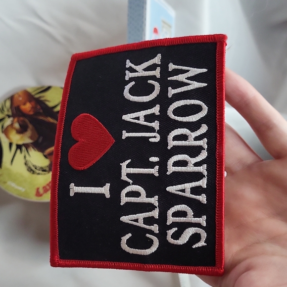 Captain Jack Sparrow Pirates of the Carribean Disney patch nightlight pez dispen - Picture 6 of 10